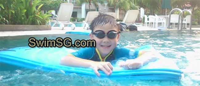 SwimSG.com - Swimming lessons at condo Pool for kids